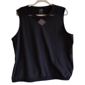 Women's The North Face FlashDry XL Workout‎ Mesh Tank Black